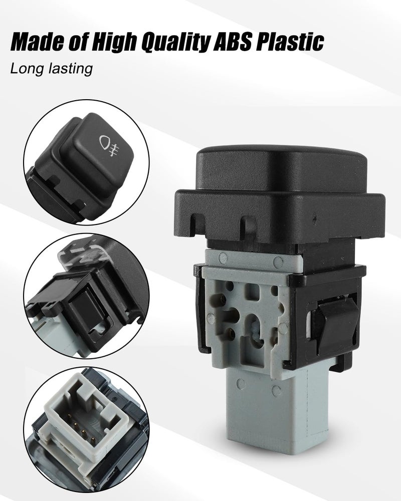 Vaticas Dash Fog Light Lamp Switch Fit for Subaru Impreza 2012-2014 Forester 2014-2018, Fog Lamp Control Switch Replace H4510FJ000 - Image 4
